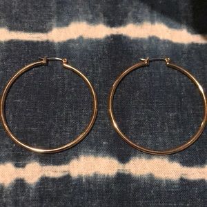J. Crew Gold Hoops
